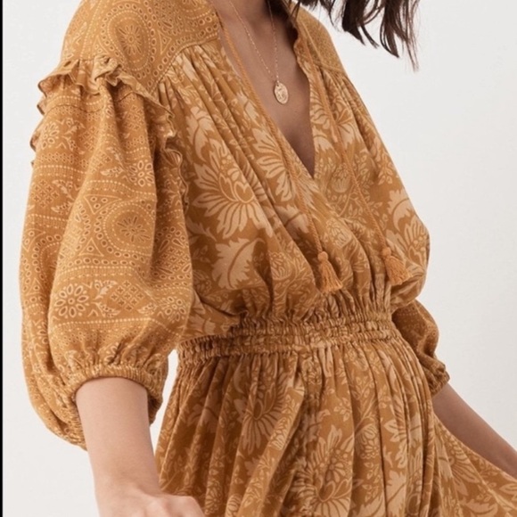 Spell & the Gypsy Collective Organic Cotton Lioness Maxi Dress Boho - Picture 3 of 11